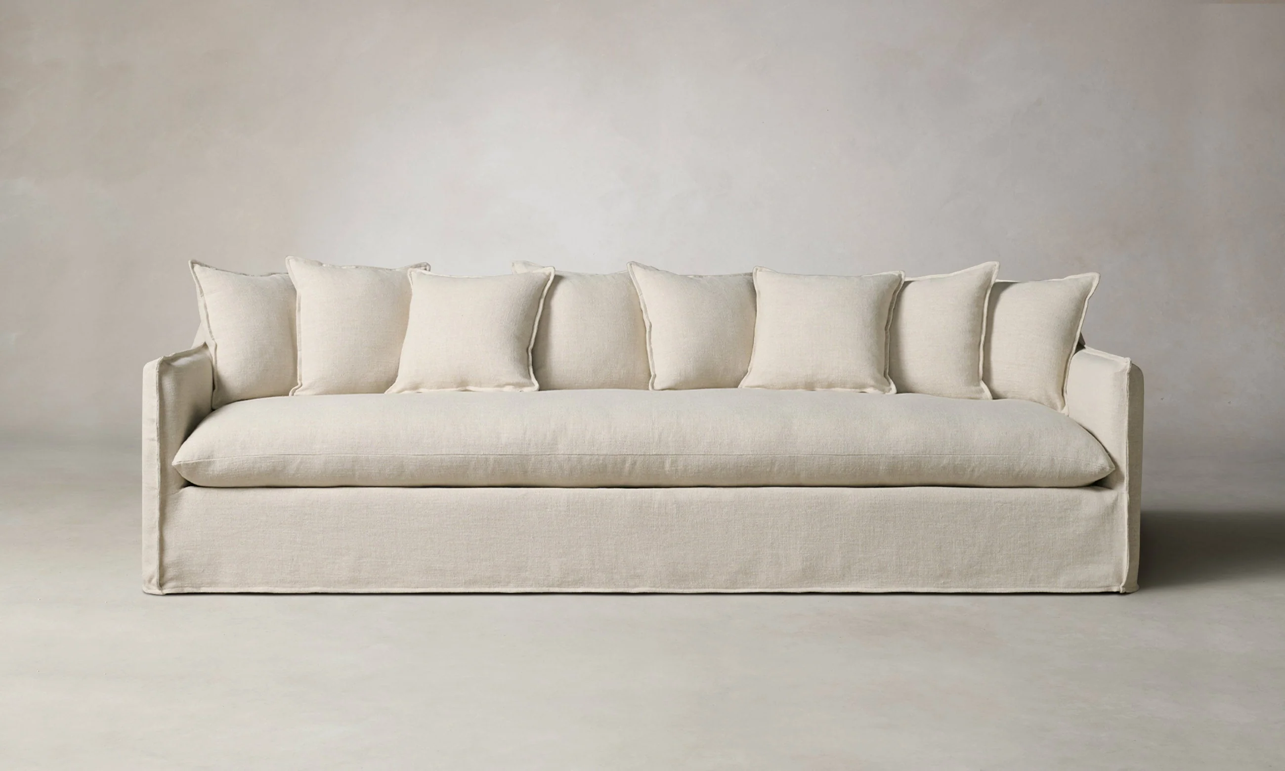 The Dune Sectional - Heritage Belgian Linen Alder - Image 5