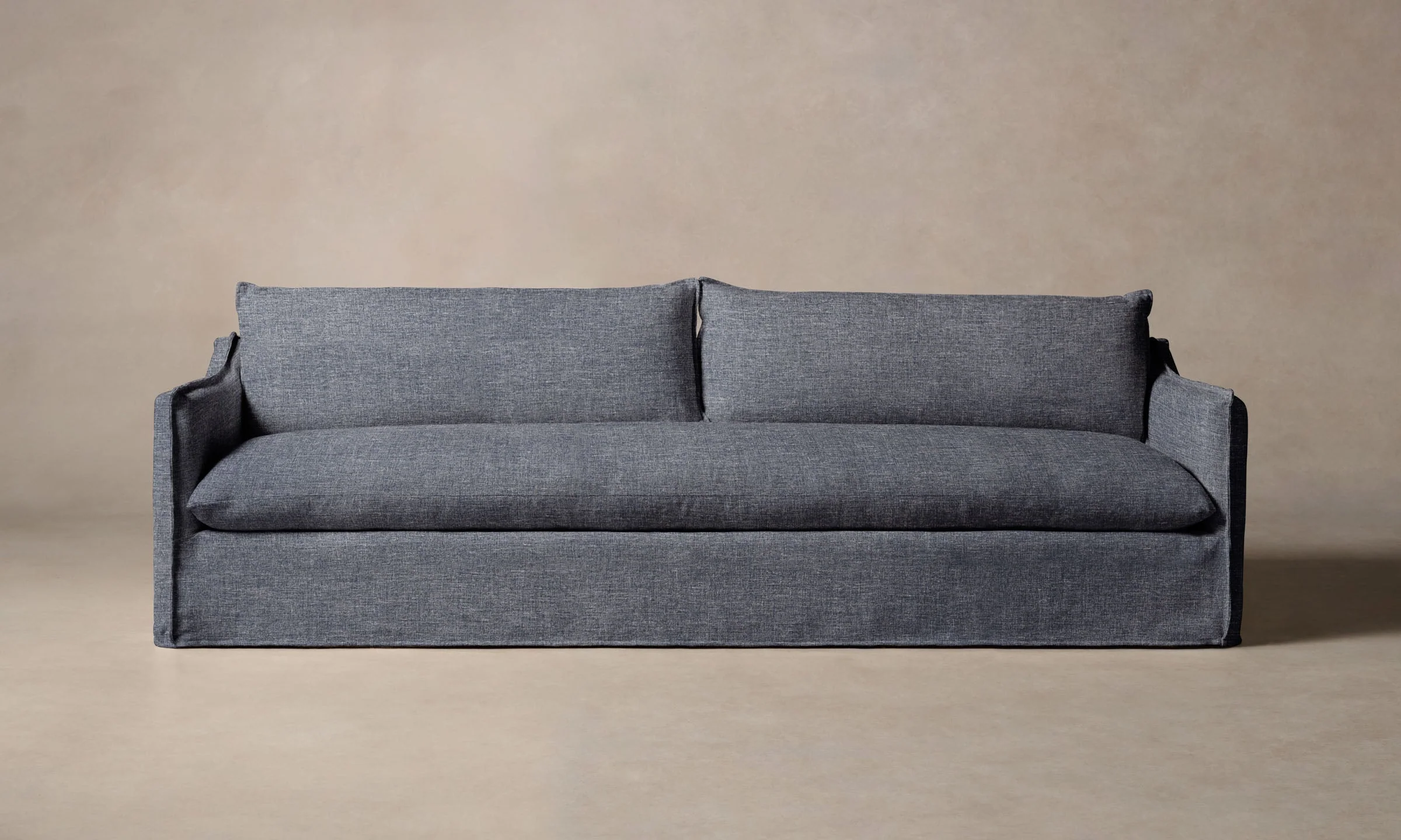 The Dune Sectional - Heritage Belgian Linen Lake - Image 6