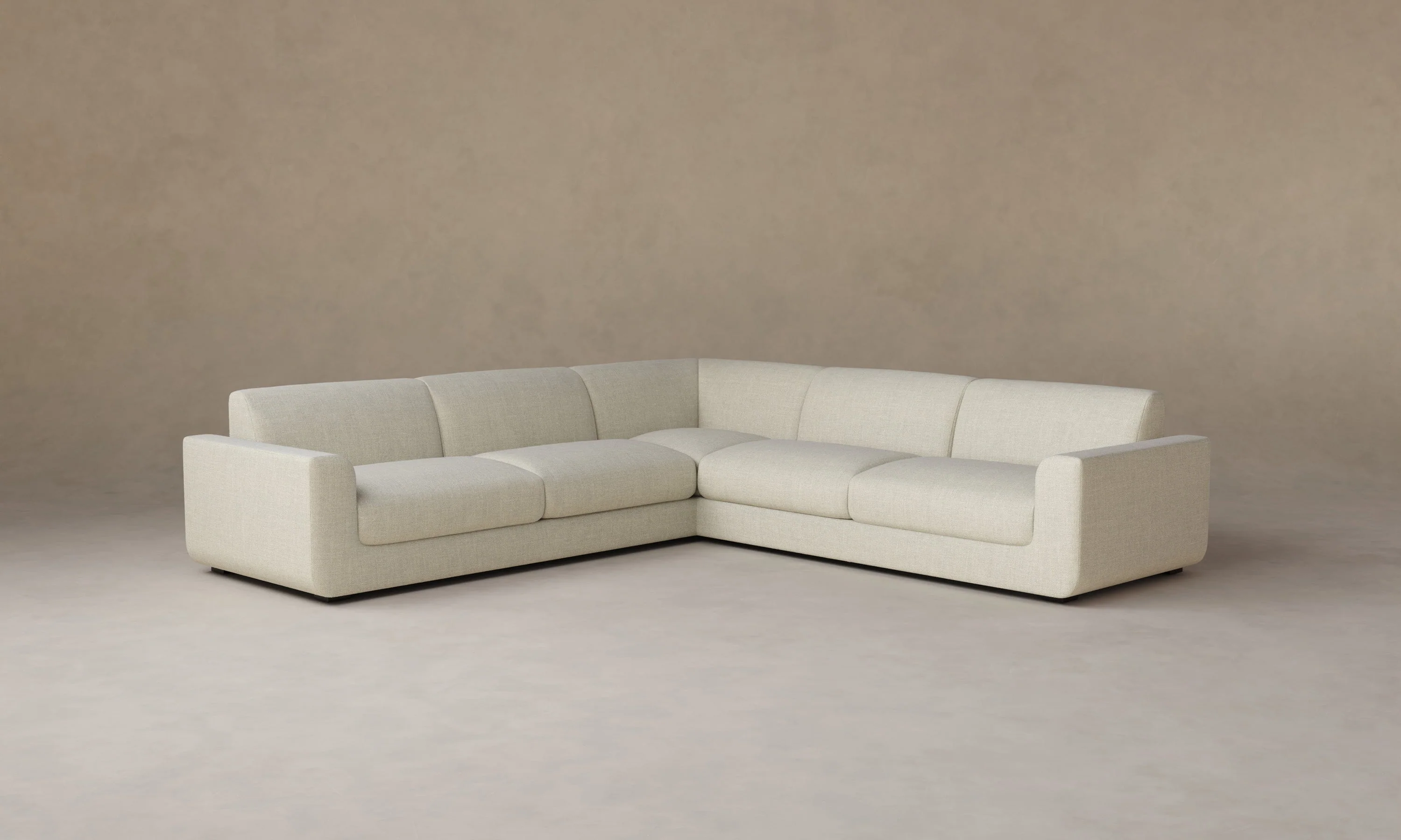The Marcello Sectional - Heritage Belgian Linen Summit - Image 3