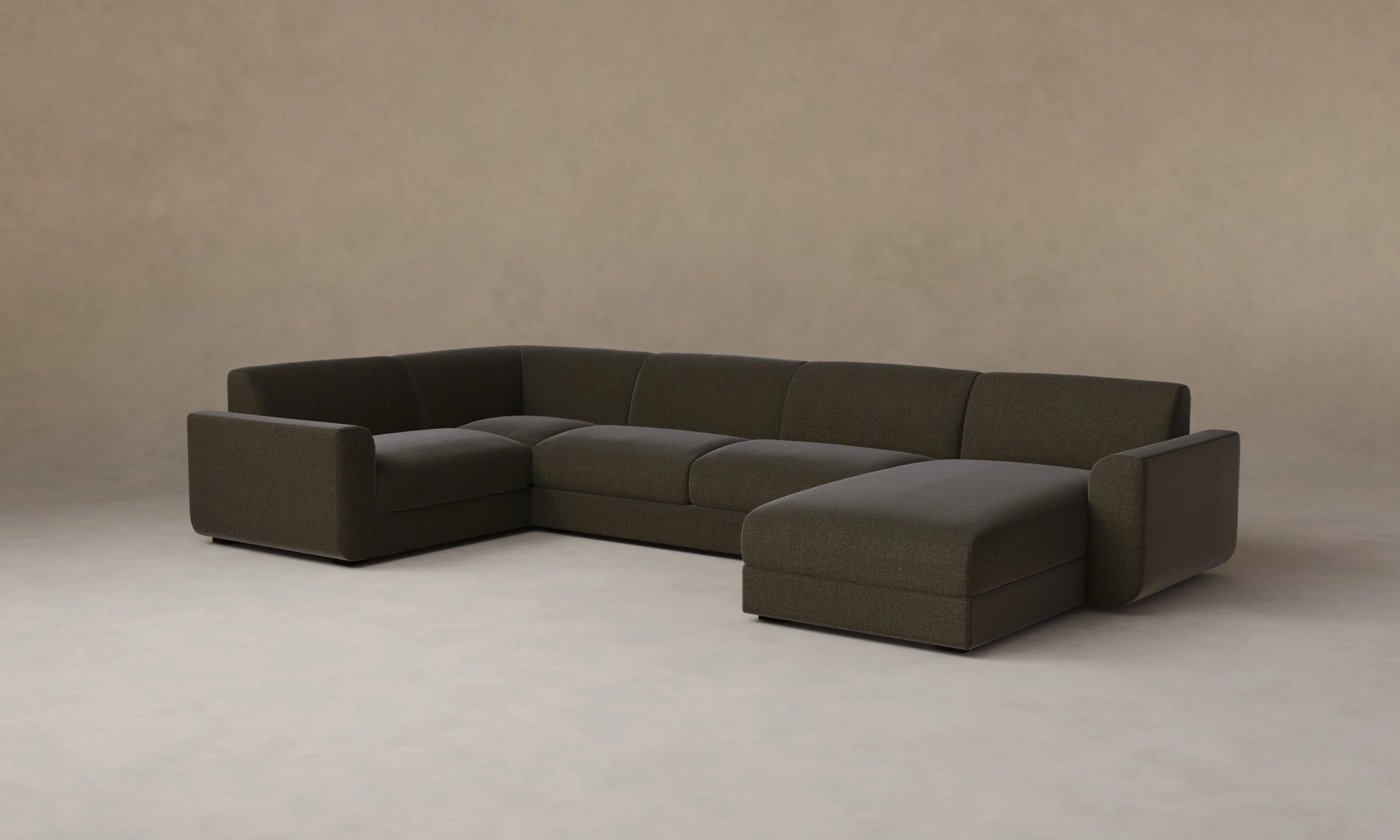 The Marcello Sectional - Performance Textural Weave Root - Image 4