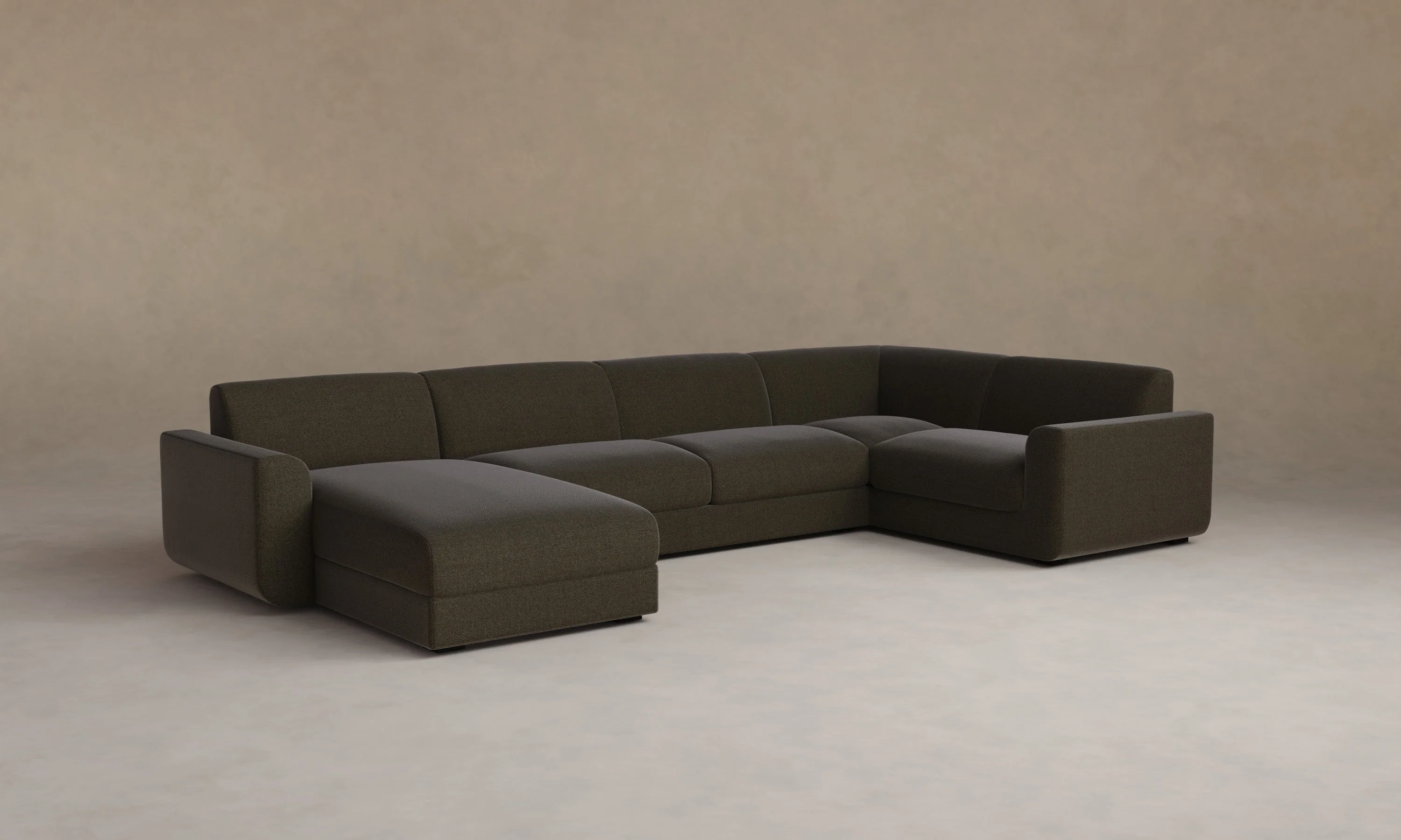 The Marcello Sectional - Performance Textural Weave Root - Image 5