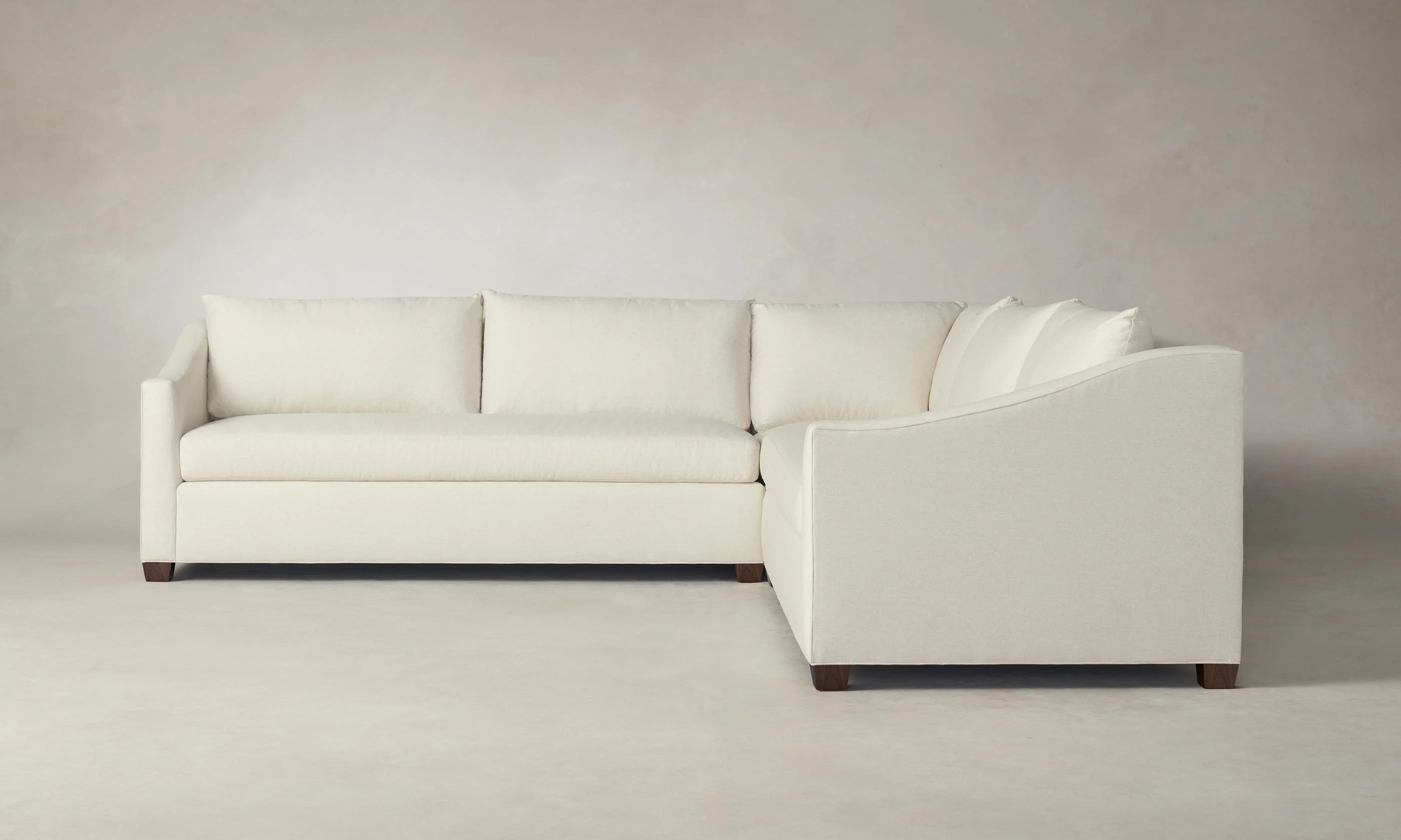 The Sullivan Sectional - Performance Linen Weave Prairie - Image 11